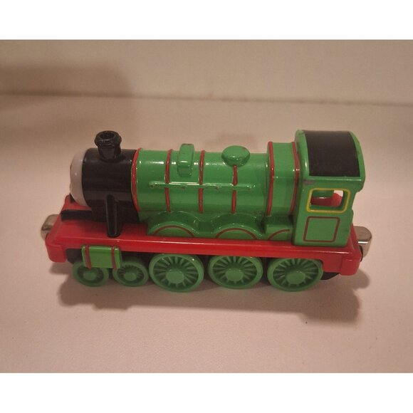 2002 Thomas & Friends Henry the Green Engine Die-Cast Metal Train Toy Vtg - Picture 5 of 9